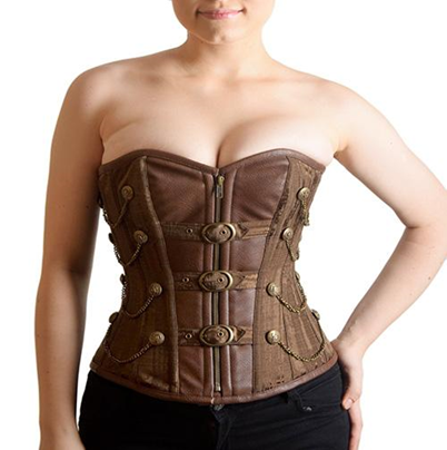 Vintage Steampunk Overbust Corset