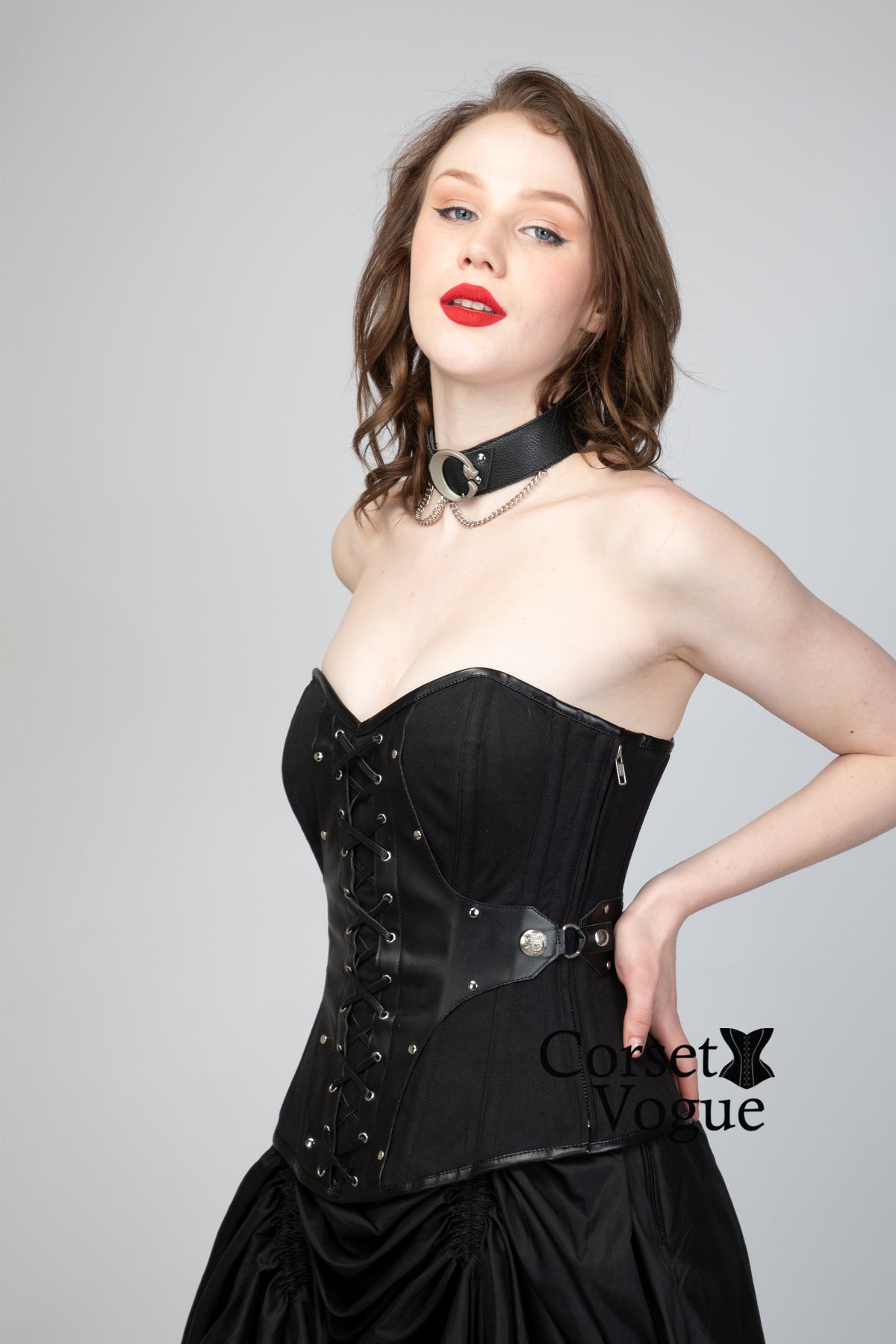 Victorian Gothic Over Bust corset