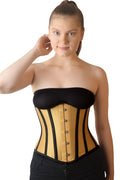 Curvy Gold Waist Reducing Under Bust Corset