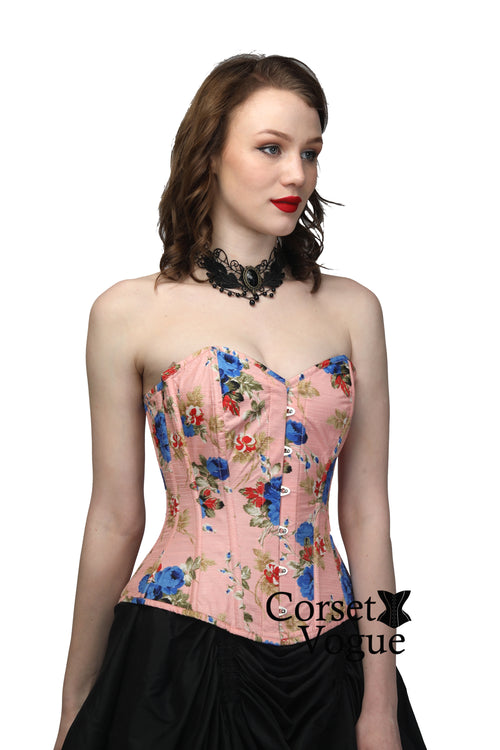 Athena Printed Over Bust Corset