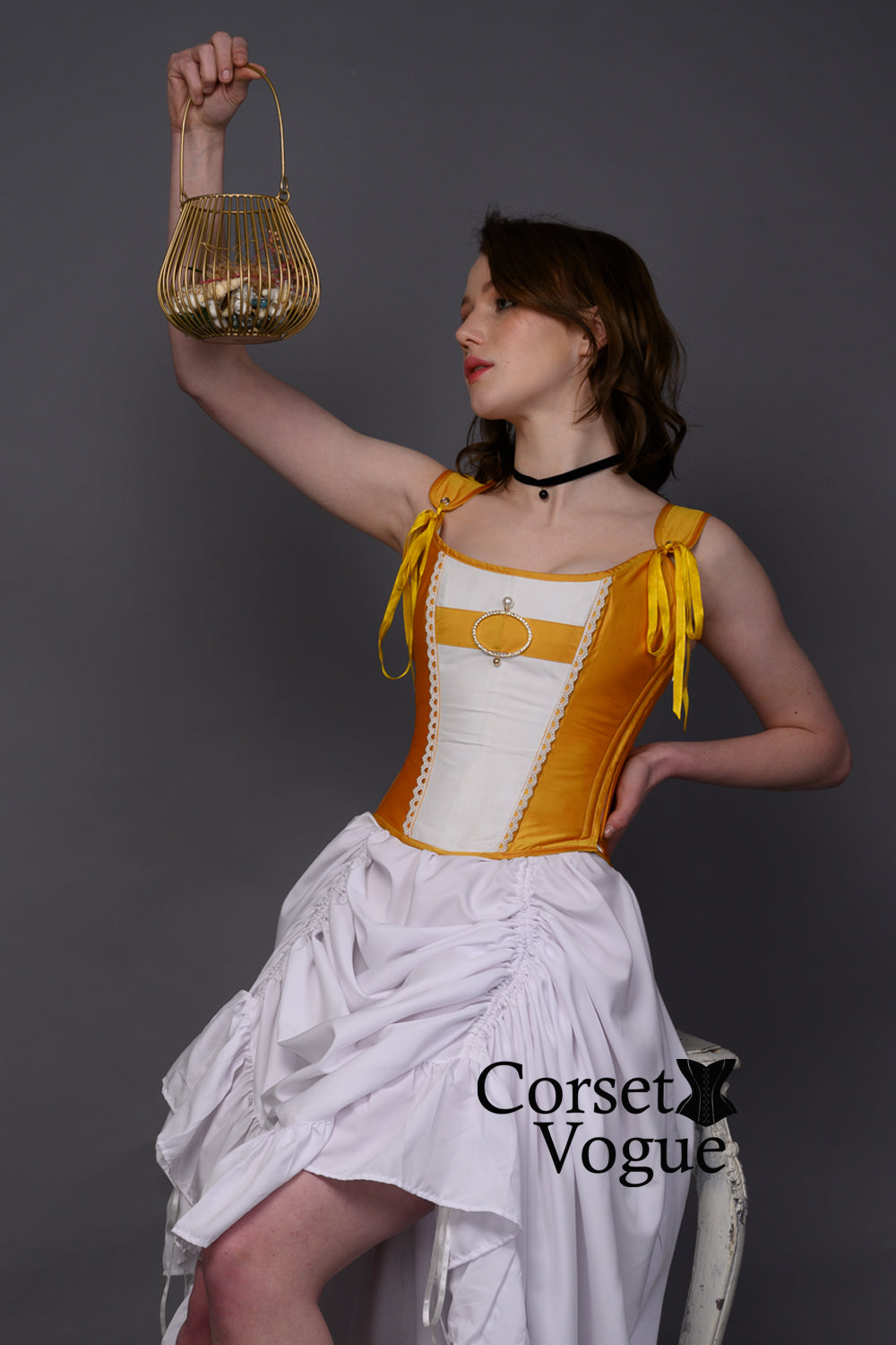 Iris Victorian Stays Over Bust Corset/Waist Shaper
