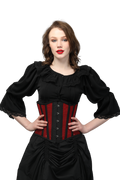 Goth Mesh Steel Boned Under Bust Corset/Waist Shaper